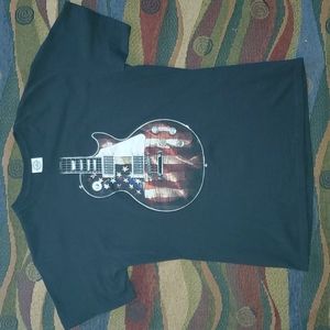 USA guitar mens graphic tee
